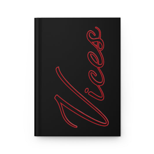Hardcover Journal of vices Matte