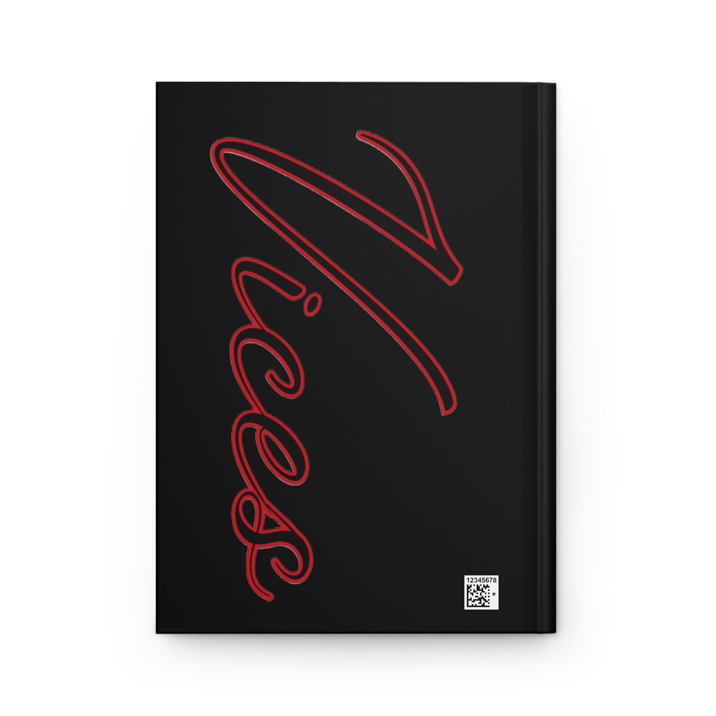 Hardcover Journal of vices Matte